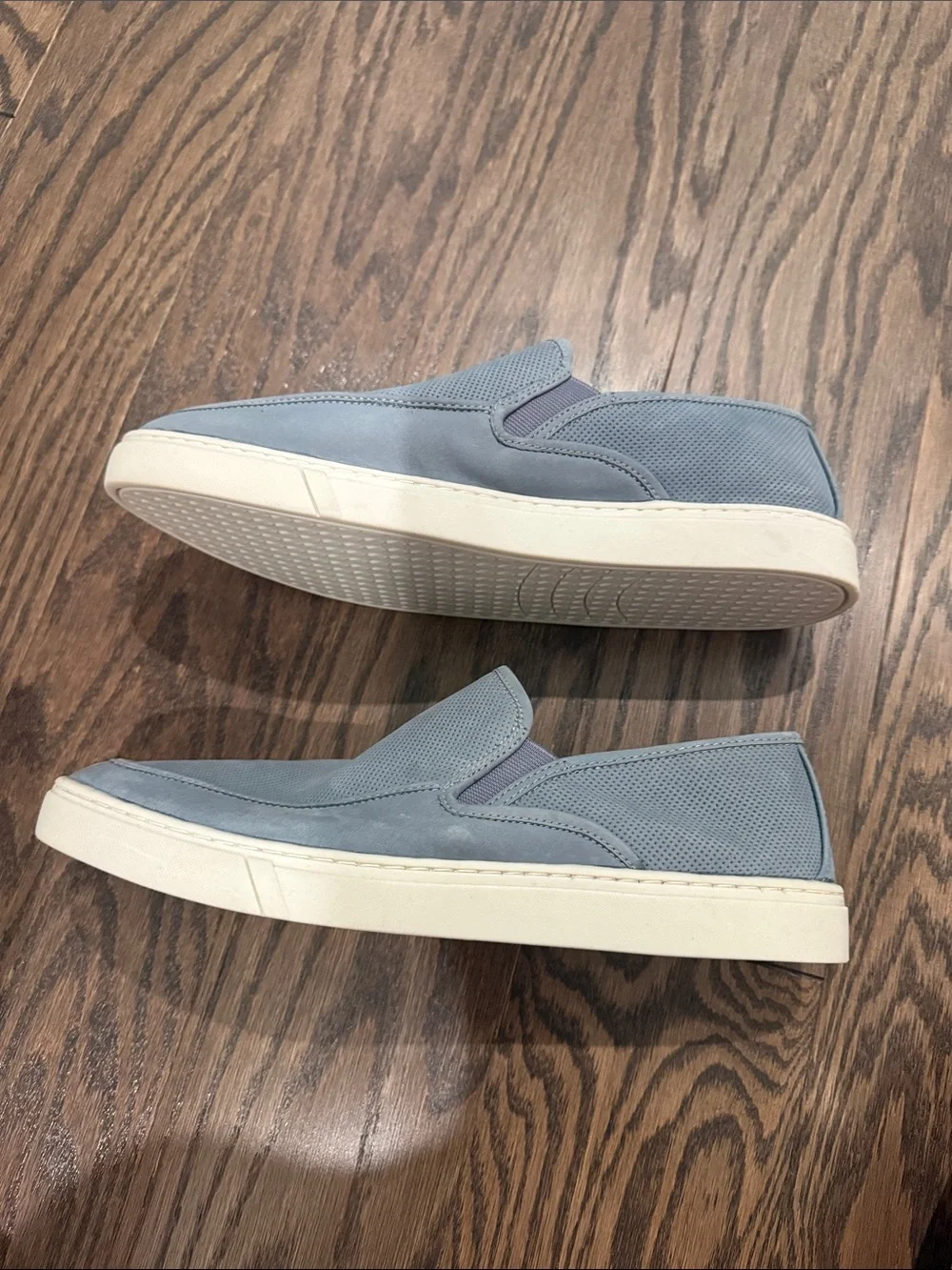 Trac Light Gray Mesh Slip-On Loafers
